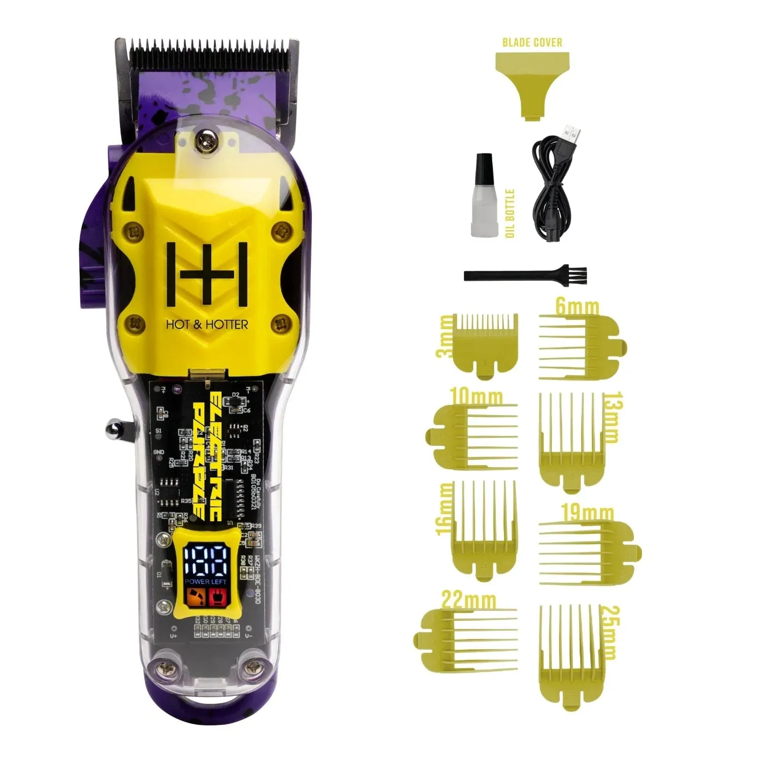 5788 H&H Prof. Rechargeable Cordless Clipper Electric Purple