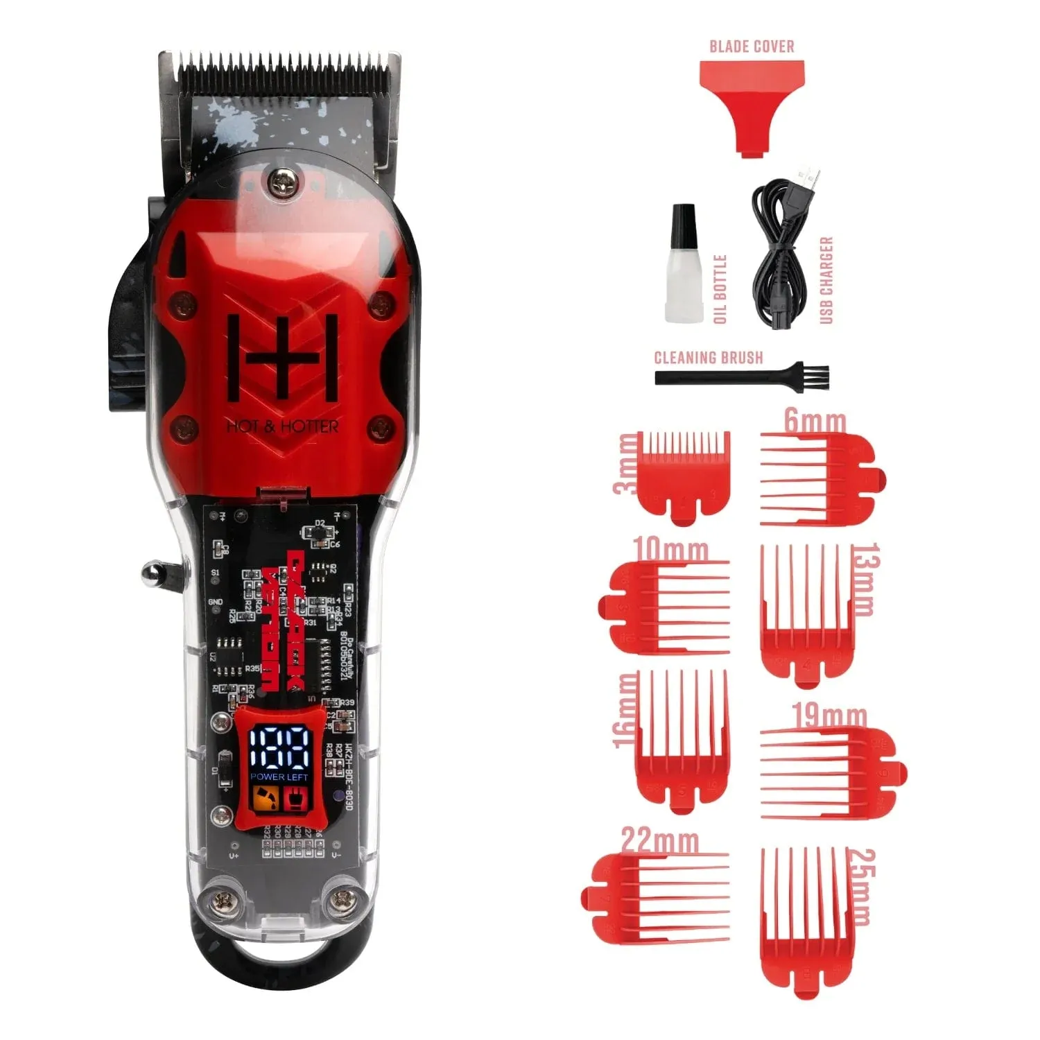 5789 H&H Prof. Rechargeable Cordless Clipper Black Venom