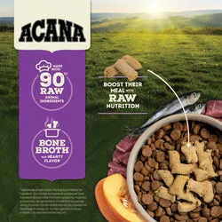 ACANA Freeze-Dried Duck Recipe High Protein Morsels Dog Food