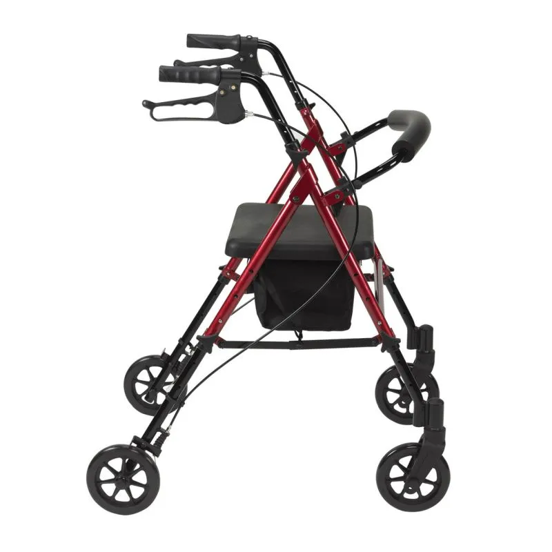 Adjustable Seat Height Rollator/Walker