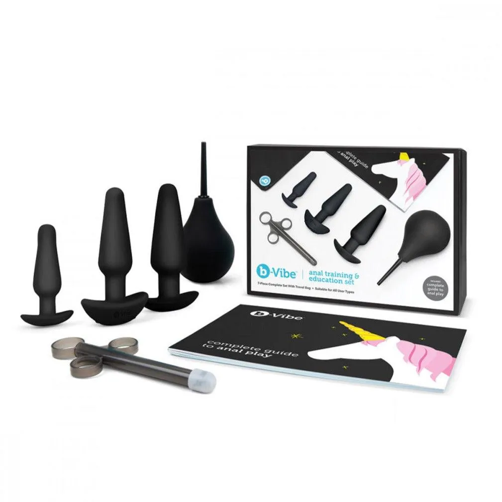 b-Vibe Anal Training & Education Butt Plug Set