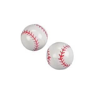 Baseball Bouncy Balls 1 3/8" | 12ct