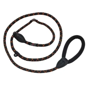 Black Comfort Rope Slip Dog Lead