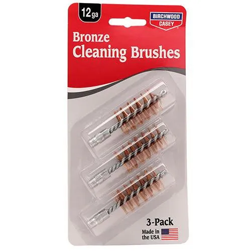 Bronze Brush - 12 Gauge, 3 Pack