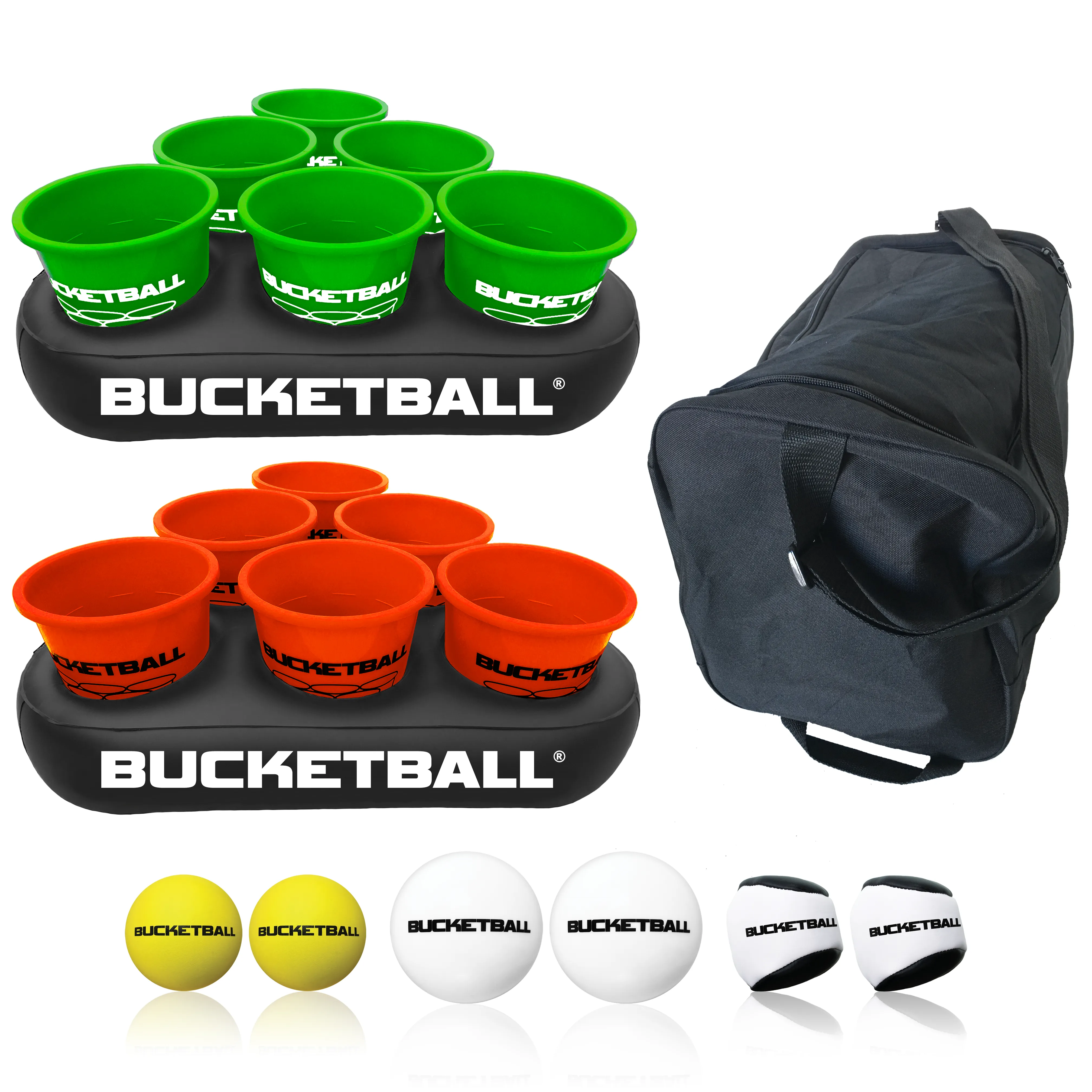 BucketBall - Team Color Edition - Party Pack (Green/Orange)