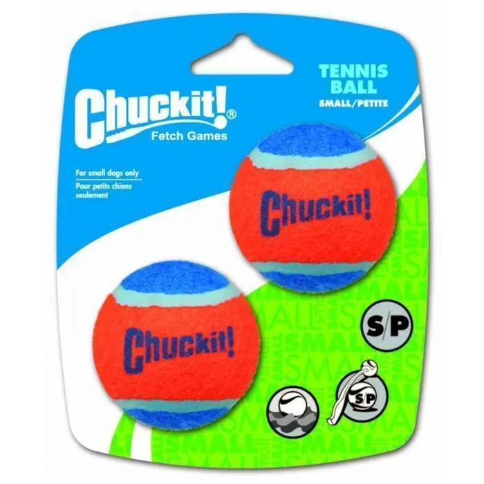 Chuckit Tennis Ball Small Dog Toy 2 Pack