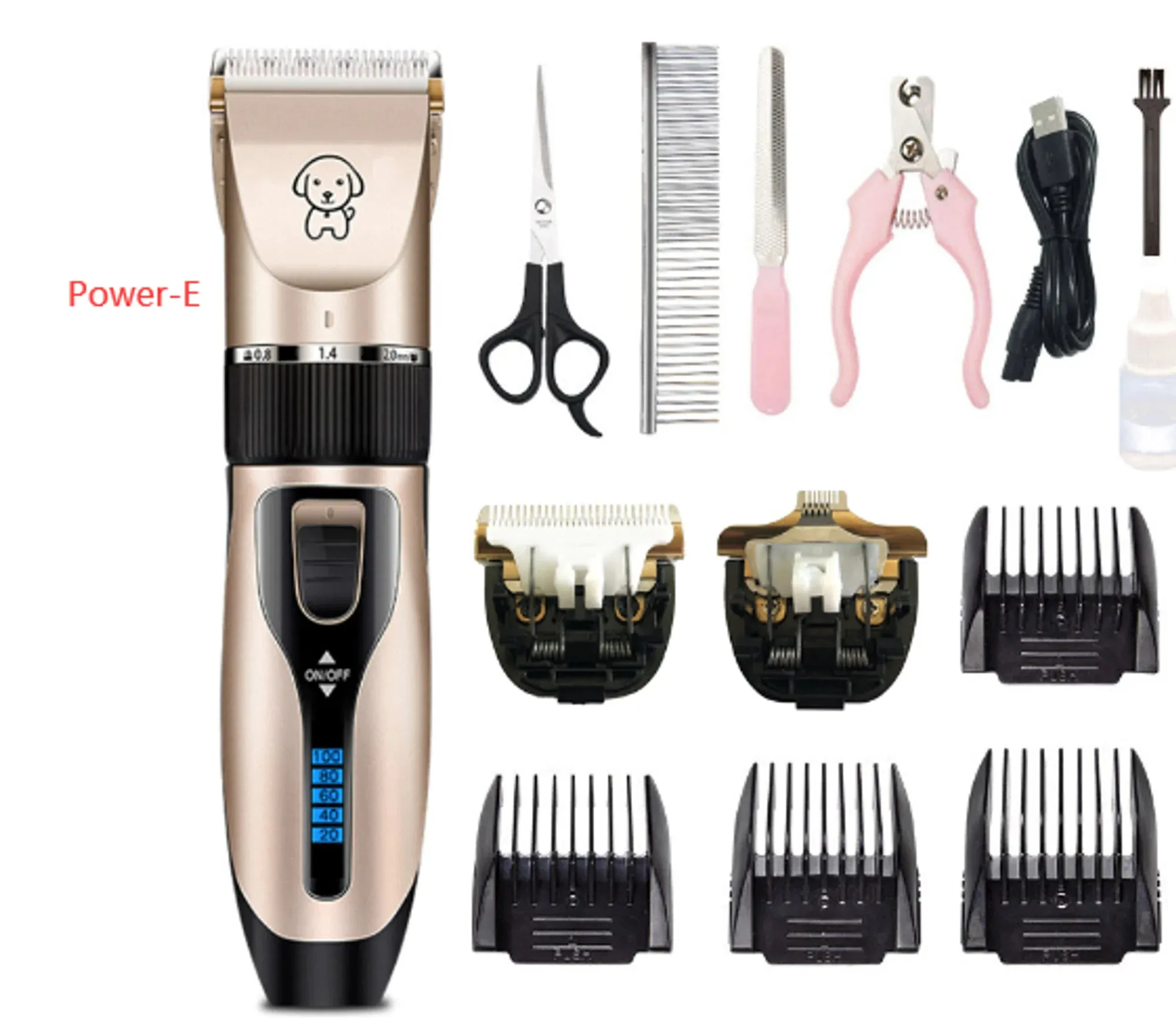 Dog Grooming - Hair Clippers Trimmer Set