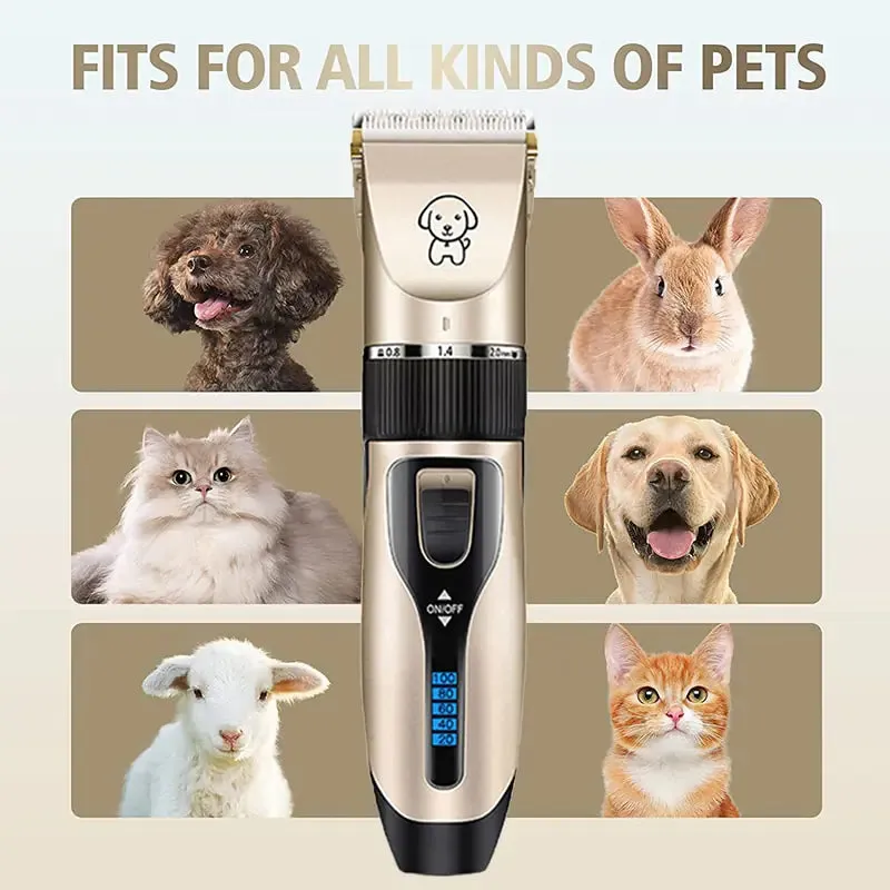 Dog Grooming - Hair Clippers Trimmer Set