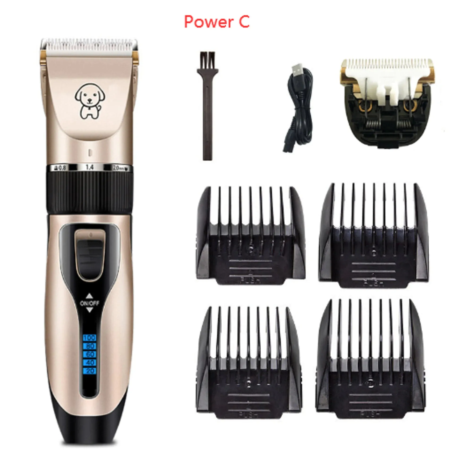 Dog Grooming - Hair Clippers Trimmer Set