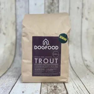 DOGFOOD Grain Free Trout for Senior Dogs