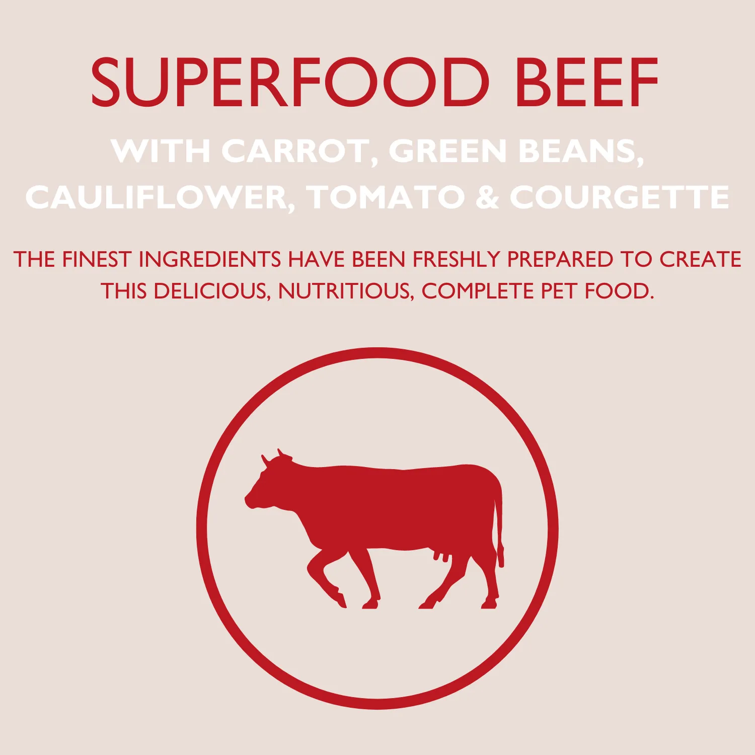 DOGFOOD Superfood Angus Beef for Adult Dogs