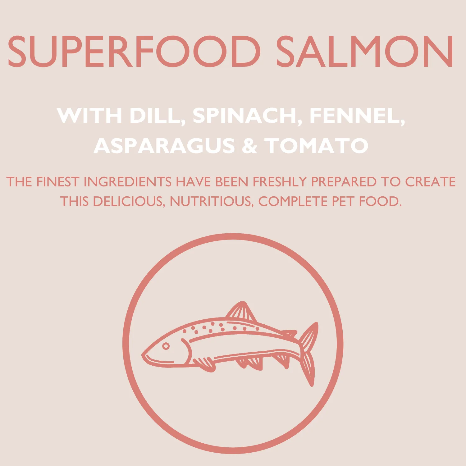 DOGFOOD Superfood Scottish Salmon for Adult Dogs