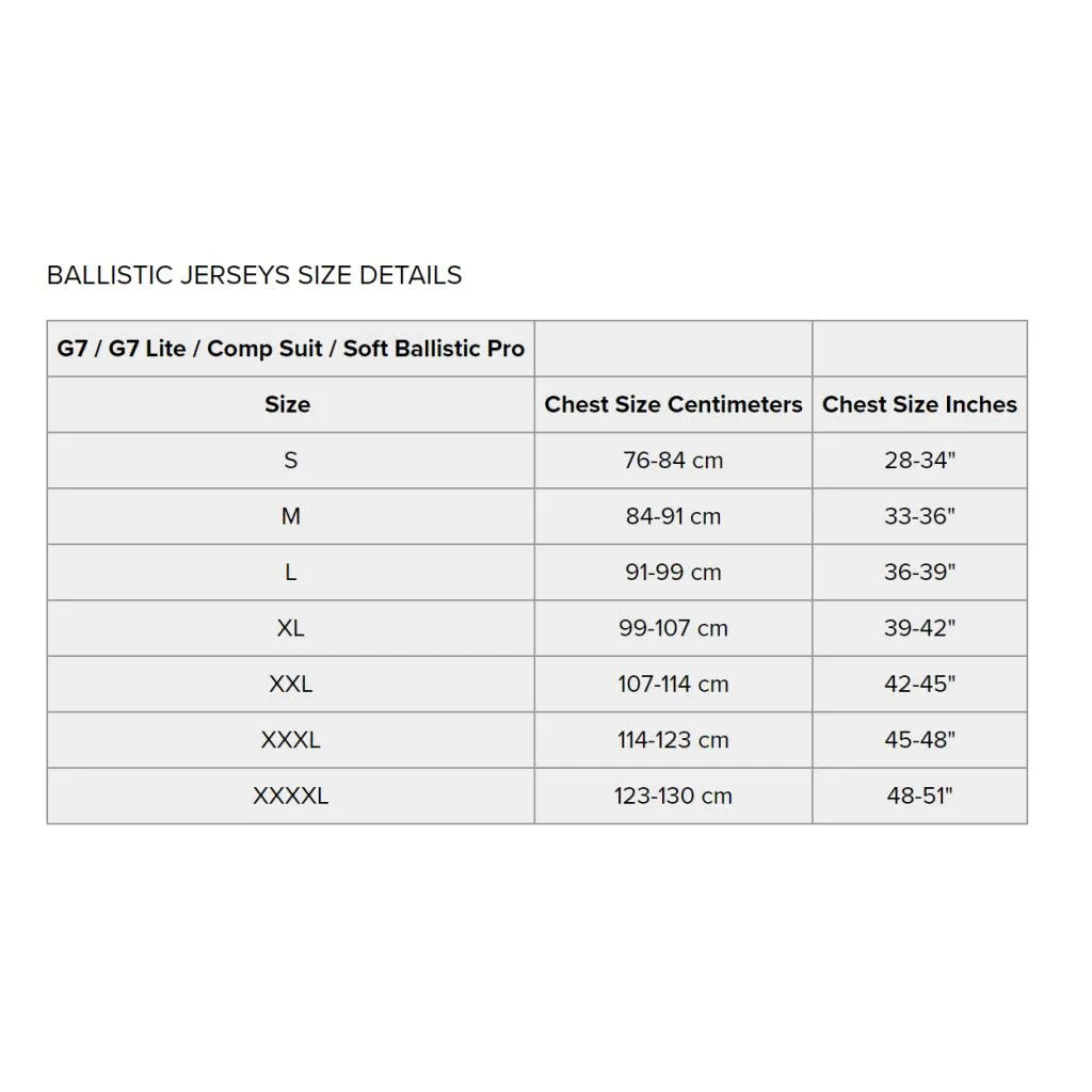 EVS Soft Ballistic Pro Jersey | BALLISTICP-BK