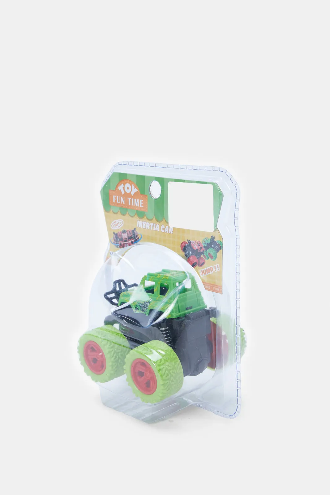 Green Double Inertia Car