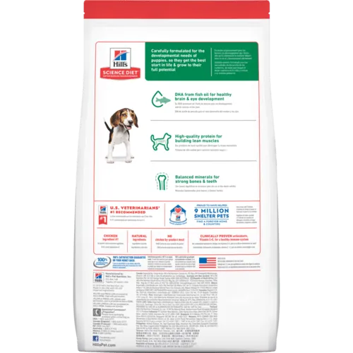 Hill's Science Diet Puppy Chicken Meal & Barley Recipe Dry Dog Food