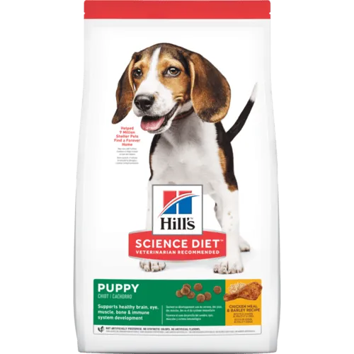 Hill's Science Diet Puppy Chicken Meal & Barley Recipe Dry Dog Food