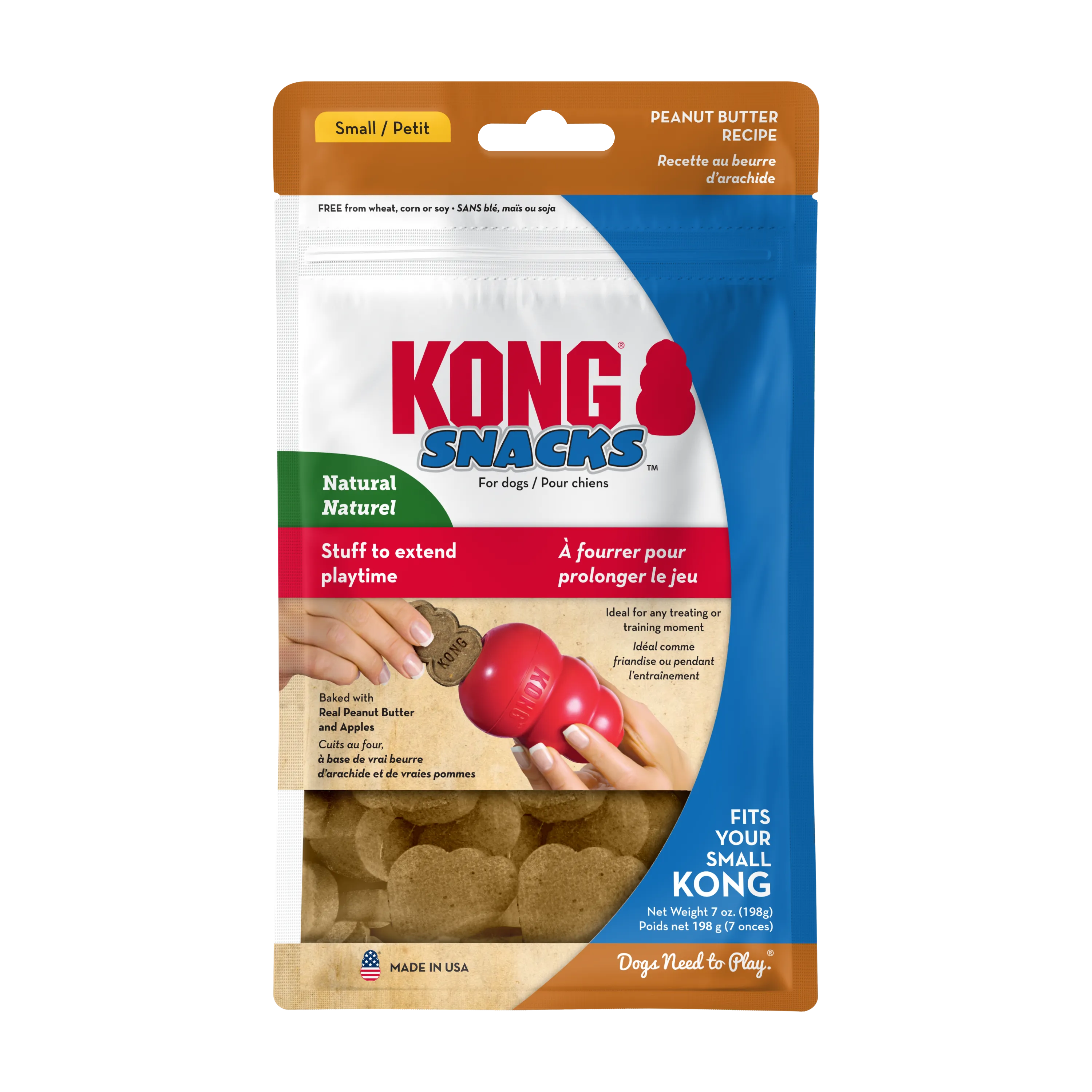 KONG Snacks Dog Large Peanut Butter 312g