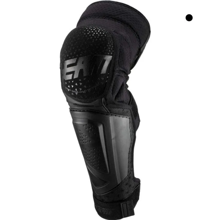 Leatt 3Df Hybrid Ext Knee & Shin Guards 2019 Black Large/X-Large