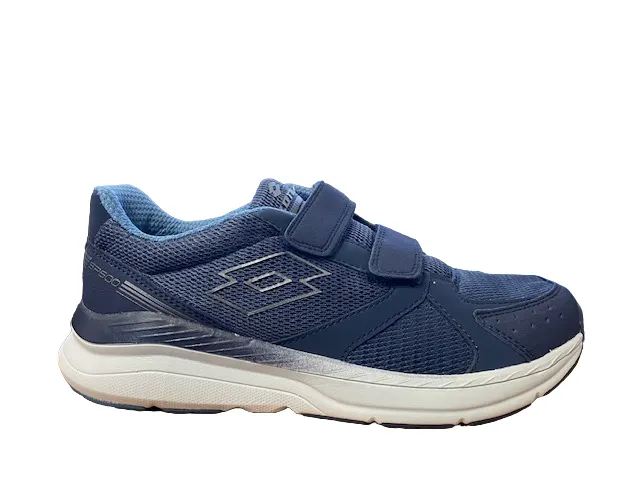 Lotto men's sneakers with Velcro Speedride 601 XIII S 219221 16C blue-grey