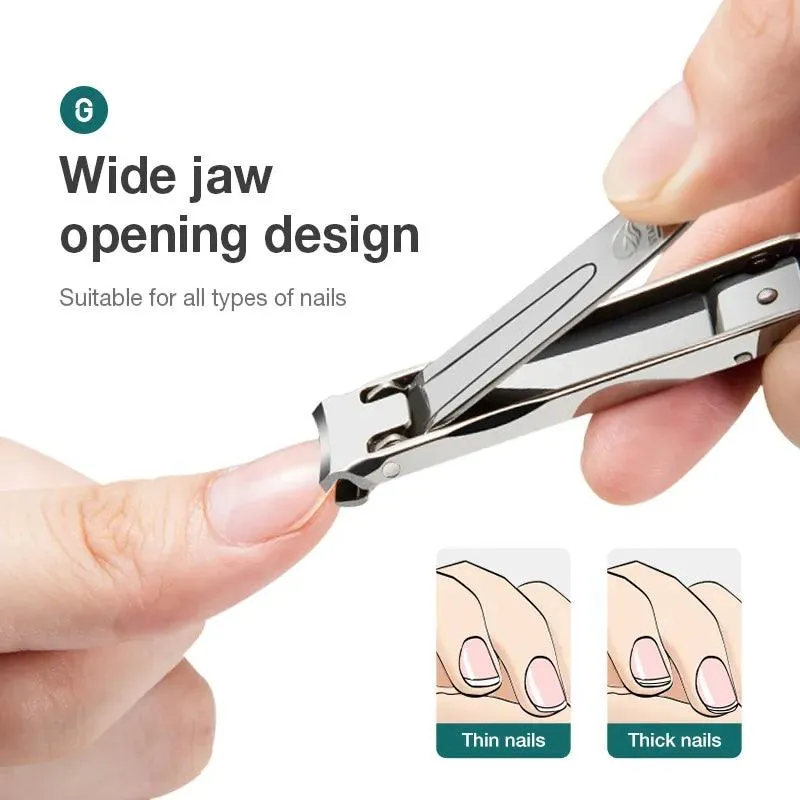 MR.GREEN Stainless Steel Nail Clippers: Precision Trimming Tools for Stylish On-The-Go Grooming