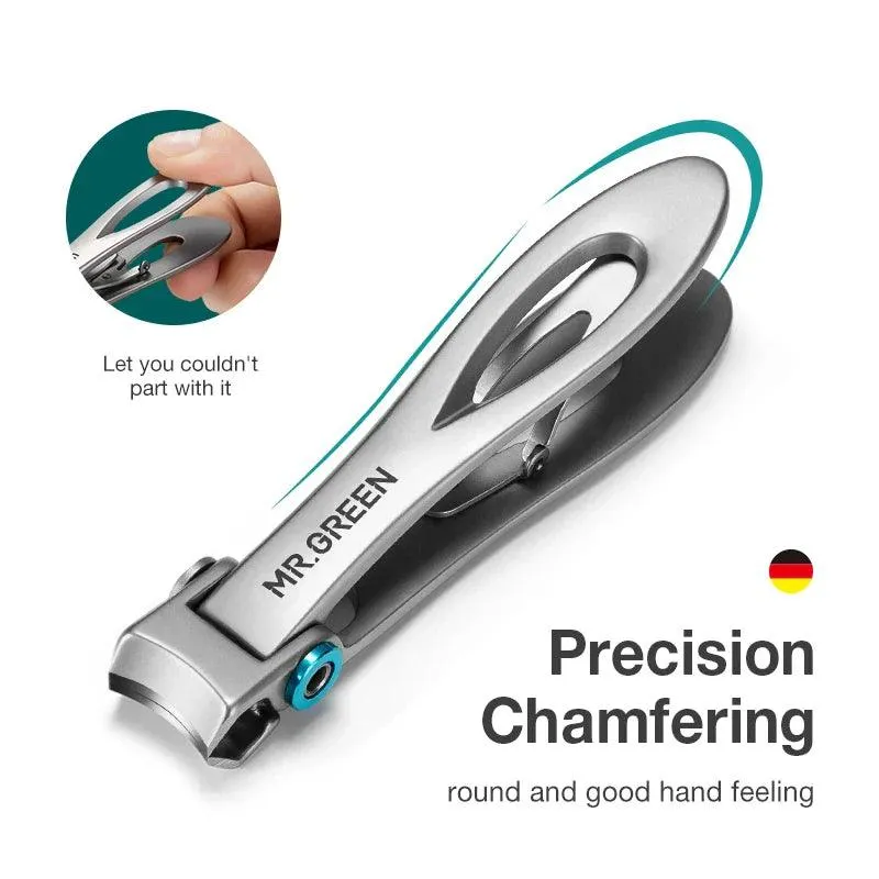 MR.GREEN Stainless Steel Nail Clippers Set: Salon-Quality Precision Tools