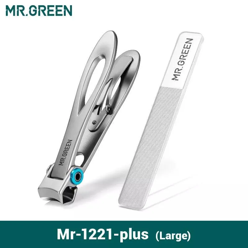 MR.GREEN Stainless Steel Nail Clippers Set: Salon-Quality Precision Tools