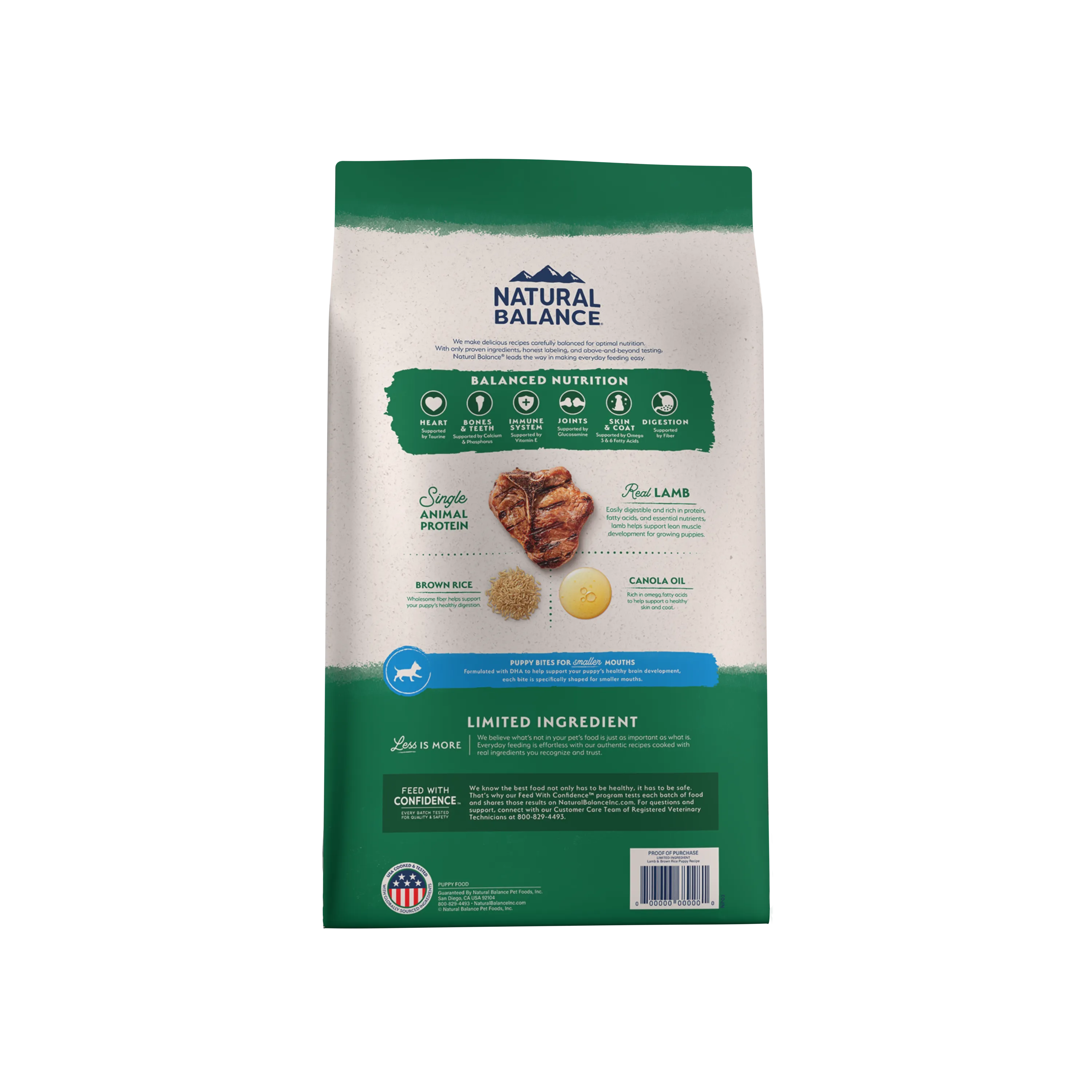 Natural Balance® Limited Ingredient Lamb & Brown Rice Puppy Recipe Dry Dog Food