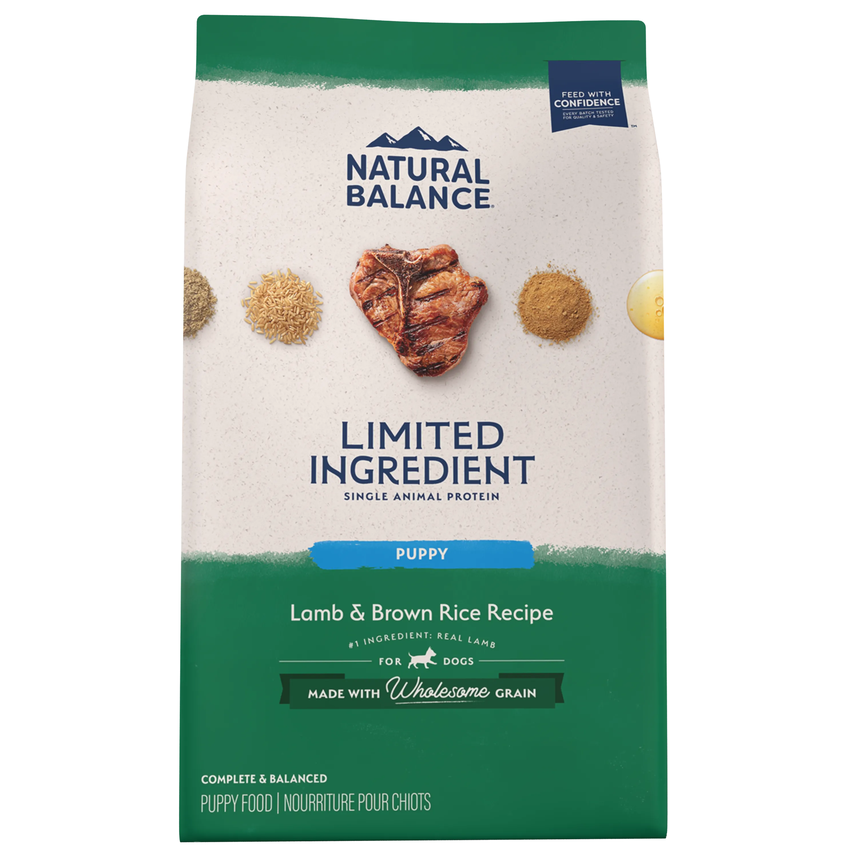 Natural Balance® Limited Ingredient Lamb & Brown Rice Puppy Recipe Dry Dog Food