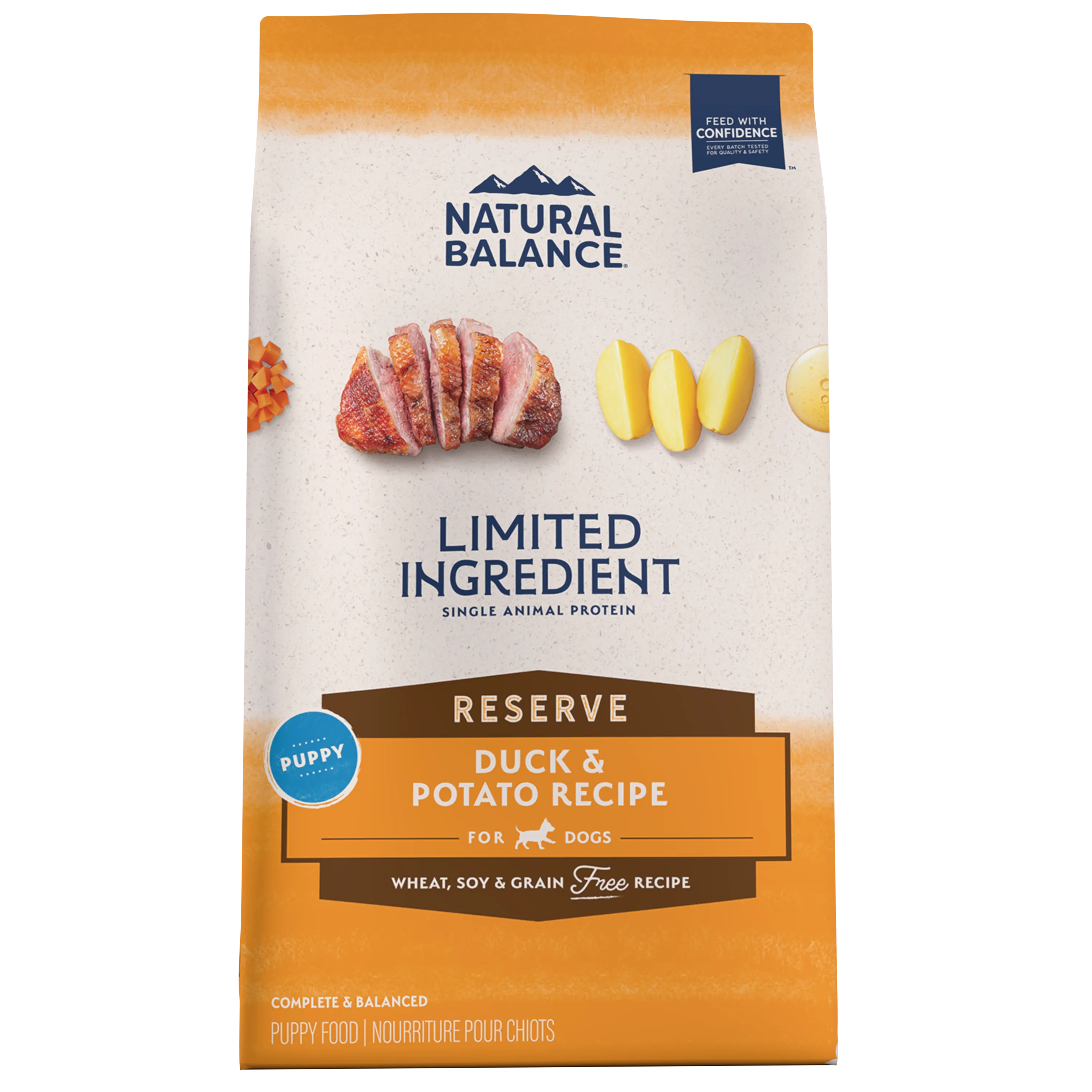 Natural Balance® Limited Ingredient Reserve Grain Free Duck & Potato Puppy Recipe Dry Dog Food