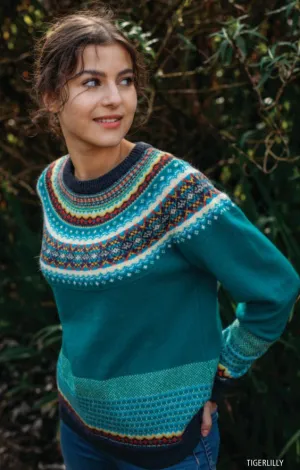 New Eribe Alpine Sweater Tigerlilly