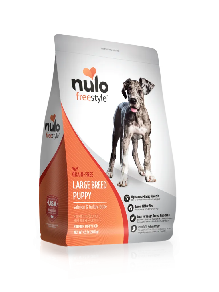 Nulo Freestyle Salmon & Turkey Recipe Large Breed Puppy Grain-Free Dry Dog Food