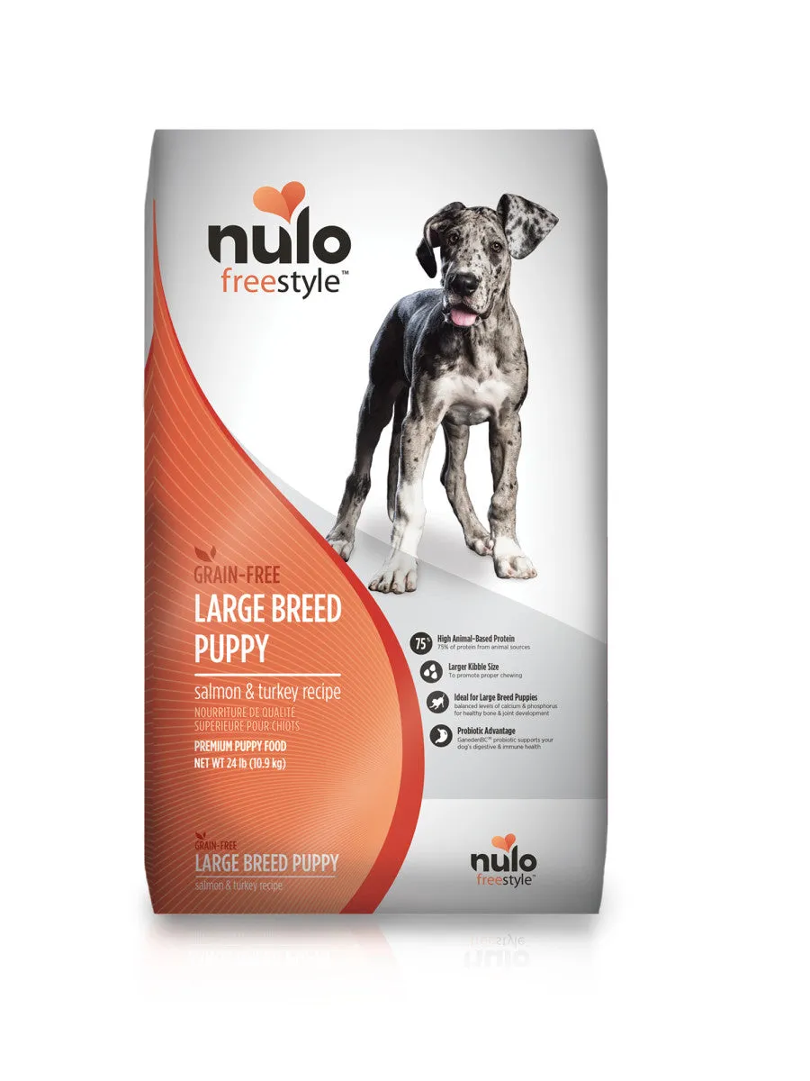 Nulo Freestyle Salmon & Turkey Recipe Large Breed Puppy Grain-Free Dry Dog Food