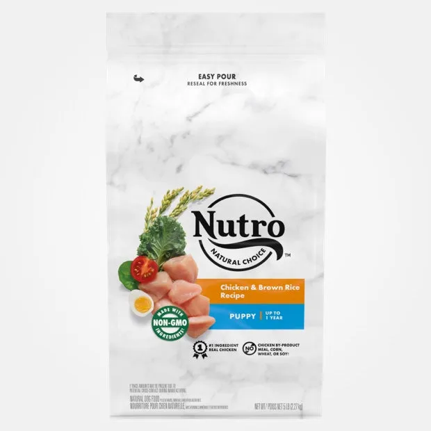 Nutro Puppy Farm-Raised Chicken, Brown Rice & Sweet Potato Dry Dog Food