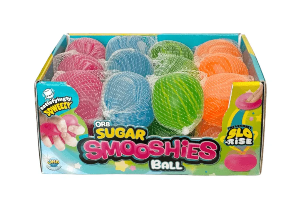 ORB Sugar Smooshies 2" Marbled Stress & Fidget Ball