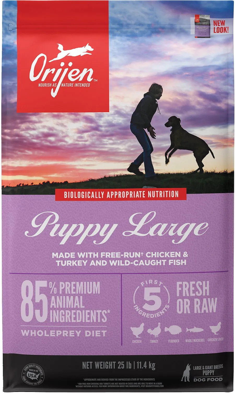 ORIJEN Puppy Large Breed Dry Dog Food