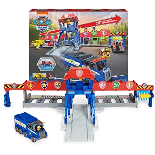 Paw Patrol Big Truck Pups Truck Stop HQ 3ft Wide Transforming Playset