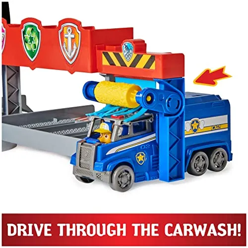 Paw Patrol Big Truck Pups Truck Stop HQ 3ft Wide Transforming Playset