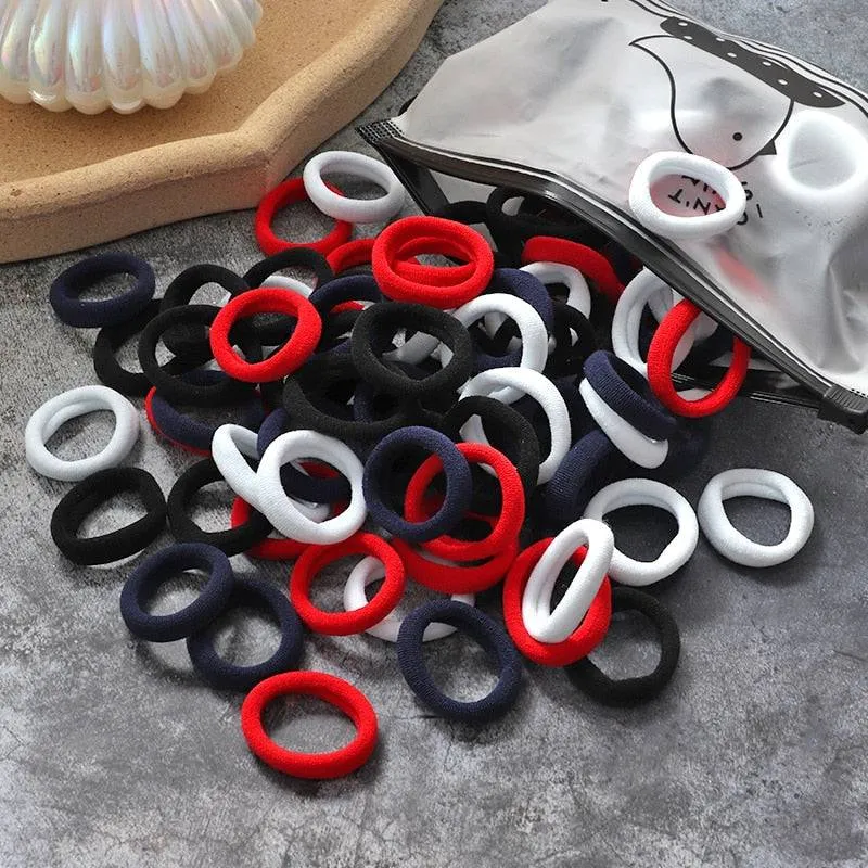 Premium Elastic Hair Bands: Versatile  Stylish Hair Accessories  60 100pcs FREE SHIPPING