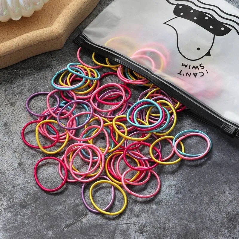 Premium Elastic Hair Bands: Versatile  Stylish Hair Accessories  60 100pcs FREE SHIPPING