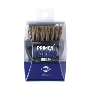 PrimeX Barber Knuckle Brush Black Boar Bristle