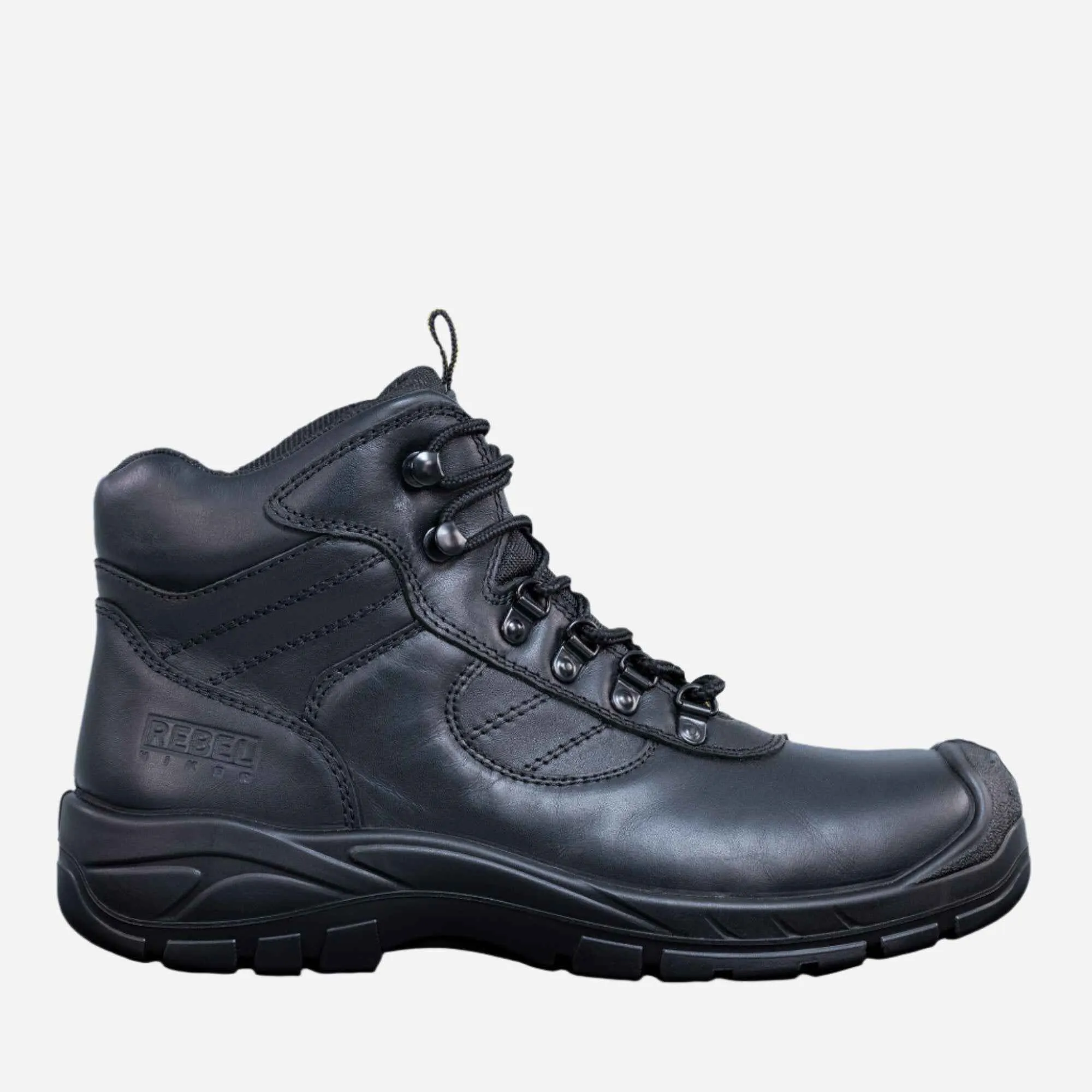 REBEL HIKER SAFETY BOOT - BLACK