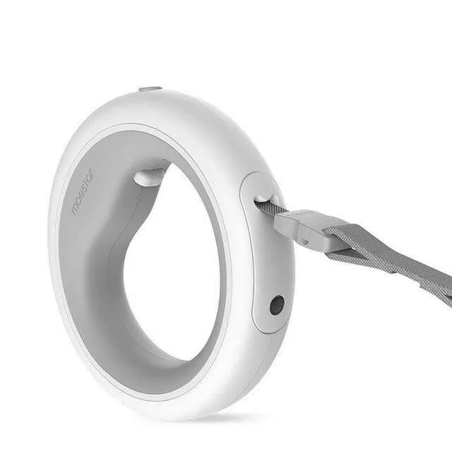 Retractable LED Leash Ring Collar