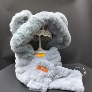 Stylish Bunny Winter Scarf.