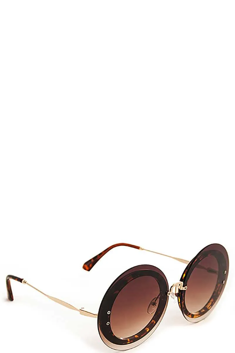 Stylish Modern Round Sunglasses