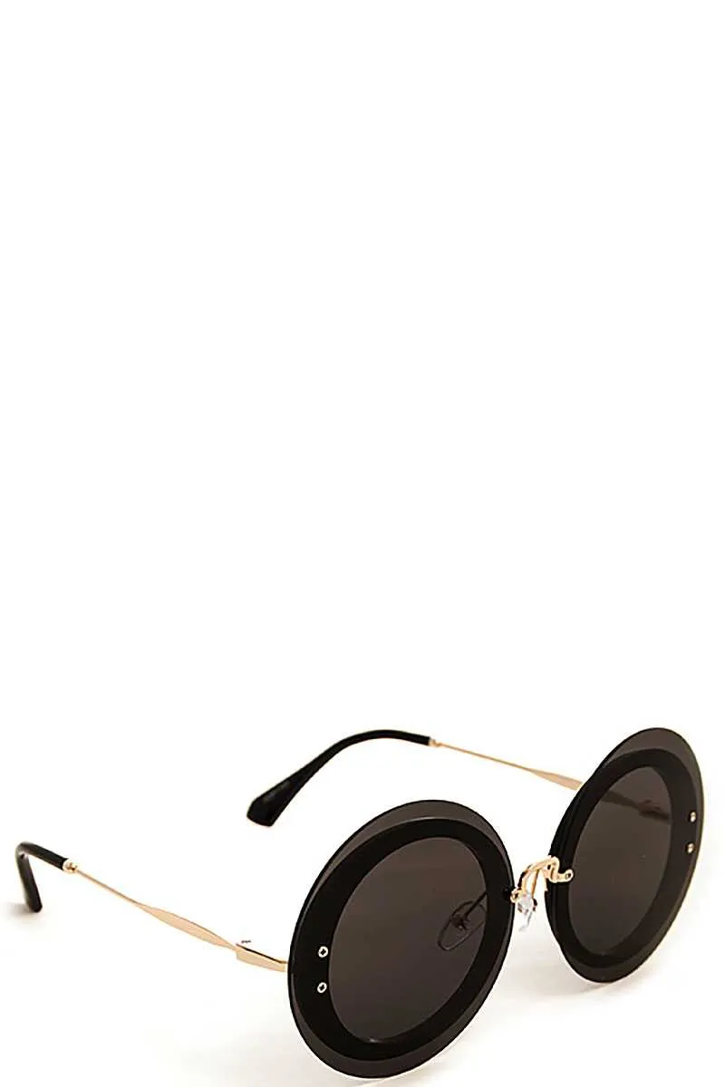 Stylish Modern Round Sunglasses