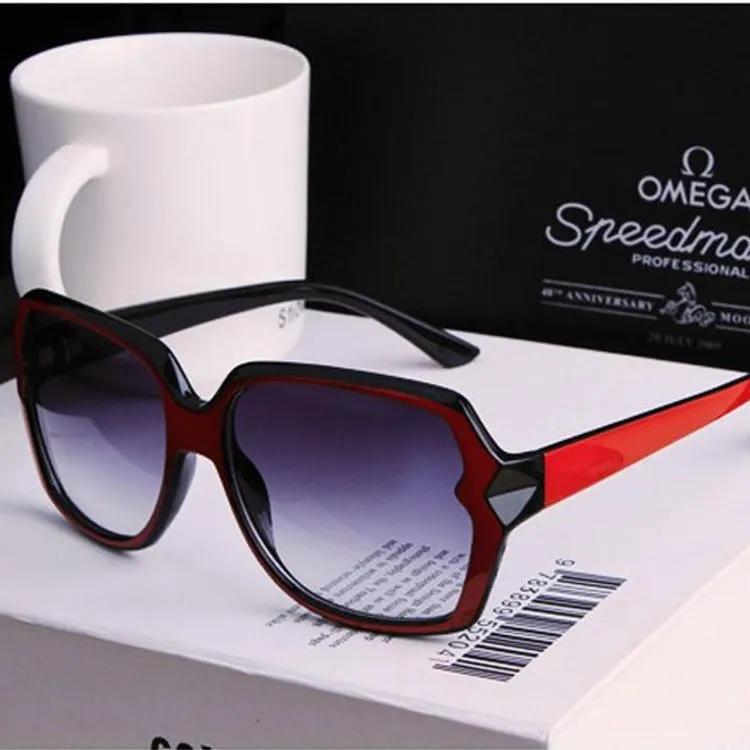 Sunglasses Black Box Gradient UV Protection Sun Glasses