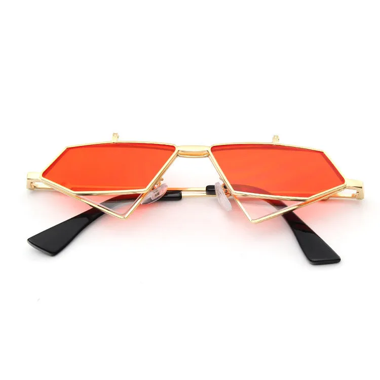 Sunglasses Double-Layer Flip Triangle UV Protection Sun Glasses for Women Or Men