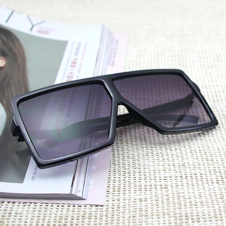 Sunglasses Fashion Big Square Rim UV Protection Sun Glasses