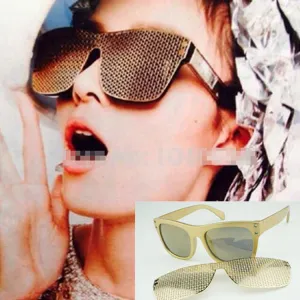 Sunglasses Fashion Removable a Wire Fence-Side Men's and Women's UV Protection Sun Glasses