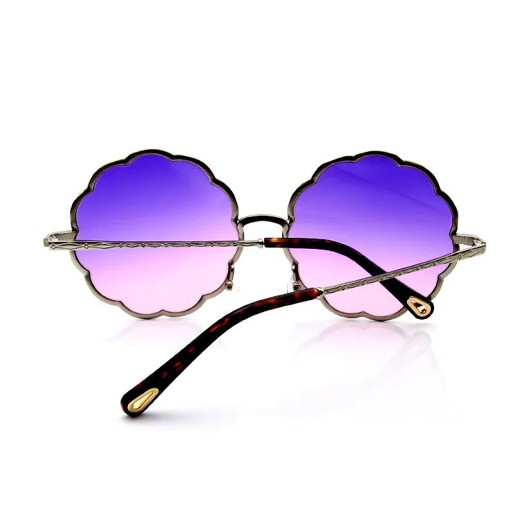 Sunglasses Metal Garland Fashion UV Protection Sun Glasses for Women Or Men